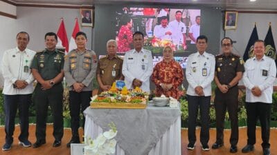 Rutan Kelas I Medan Ikuti Tasyakuran Hari Bakti Pemasyarakatan Ke-61 Secara Virtual