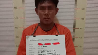 Polres Tapteng Tangkap Tersangka Pengedar Sabu dan Ekstasi di Sibuluan Nauli