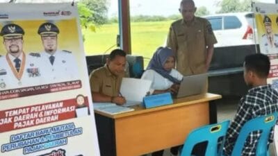 Dekatkan Pelayanan, Bapenda Batu Bara Gelar Program ‘Berlayar’ di Laut Tador