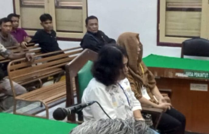 Aniaya Erika Siringoringo, Doris F Marpaung Hanya Dituntut Empat Bulan Penjara