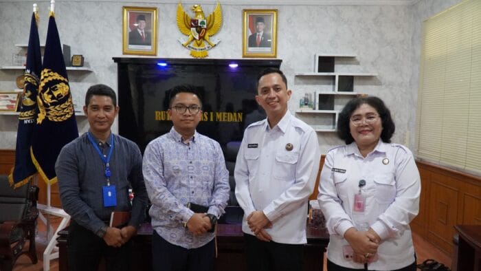 Perwakilan Konsulat Jenderal Malaysia Silaturahmi dengan Karutan Kelas I Medan