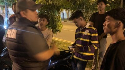 Tim Ops Pekat Toba 2025 Bubarkan Balap Liar, 8 Orang Diamankan