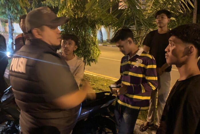 Tim Ops Pekat Toba 2025 Bubarkan Balap Liar, 8 Orang Diamankan