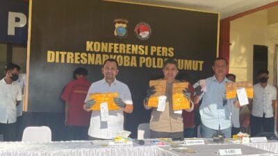 Polda Sumut Gagalkan Penyelundupan 5 Kg Sabu di Bandara Kualanamu
