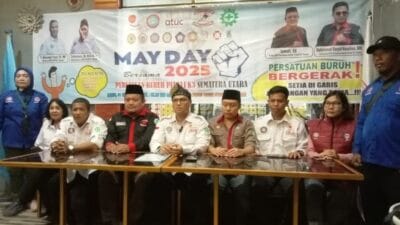 Peringati May Day 2025, Persatuan Buruh Peduli K3 dan DPD KSPSI Sumut Siap Kawal Hak untuk Lebih Sejahtera