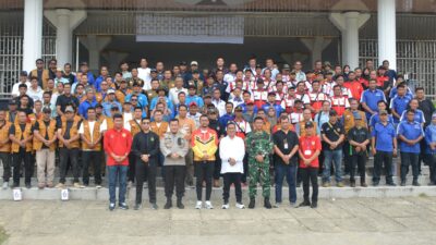 Kapolres Labusel AKBP Aditya Sembiring Hadiri May Day