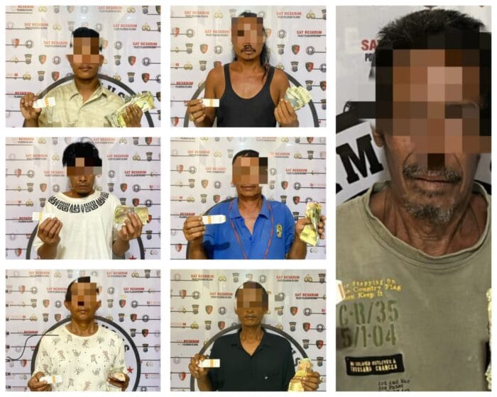 Polres Pelabuhan Belawan Kembali Amankan 7 Pelaku Premanisme dan Pungli