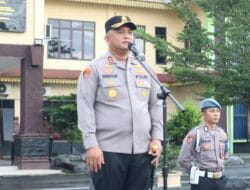 Kapolres Batu Bara AKBP Doly Nainggolan Pimpin Apel Pagi