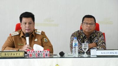 Bupati Samosir Apresiasi Kehadiran Kepala BPK RI Perwakilan Sumut