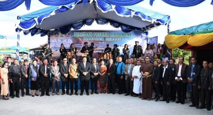 Pemkab Samosir Gelar Perayaan Paskah Oikumene di GPI Sidang Onan Runggu