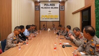 Wakapolda Sumut Beri Arahan dan Semangat Kepada Personel Polres Belawan
