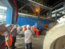 Kepolisian dan Tim Kantor Pusat PLN Investigasi Kebakaran di PLTU Labuhan Angin