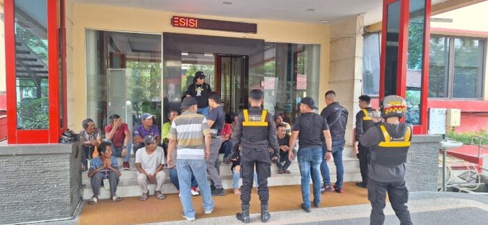 Tim Subsatgas Tindak Ops Pekat Toba 2025 Amankan 14 Juru Parkir Liar Lakukan Pungli