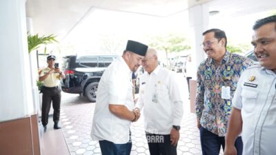 Bupati Batu Bara Hadiri Rakor Penanganan Infrastruktur Jalan dan Jembatan di Provsu