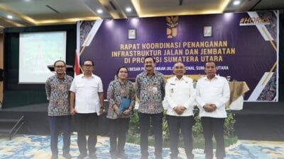Bupati Karo Hadiri Rapat Koordinasi Penanganan Infrastruktur Jalan dan Jembatan