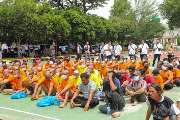 Polda Sumut dan Jajaran Sikat Premanisme, 1.096 Kasus Ditindak Selama 17 Hari Operasi Pekat Toba 2025