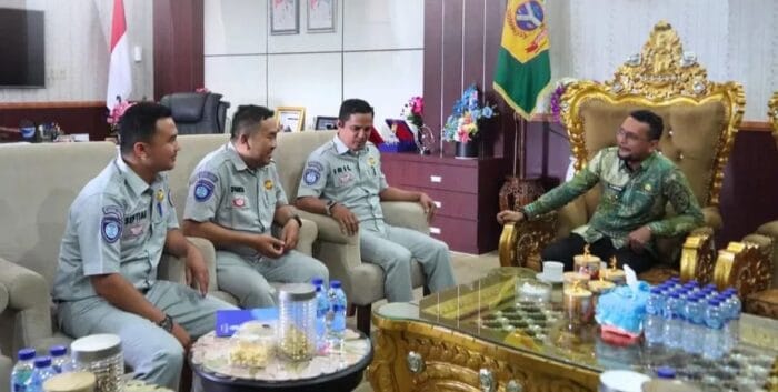 Bupati Labusel Terima Audiensi Jasa Raharja Kisaran, Bahas Kepatuhan Pajak Kendaraan ASN dan Pemda