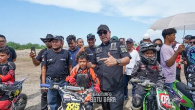 Bupati Resmi Buka Kejuaraan Motocross dan Grasstrack Piala Batu Bara Bahagia