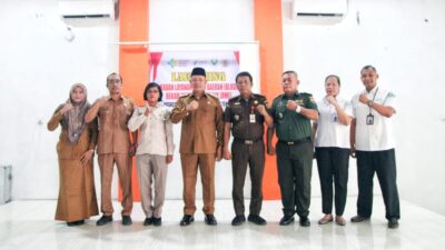 Wakil Bupati Tapteng Launching Badan Layanan Umum Daerah dan Rekam Medik Elektronik Puskesmas