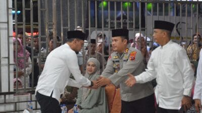 Kapolres Labusel Hadiri Pemberangkatan Jemaah Haji Tahun 2025