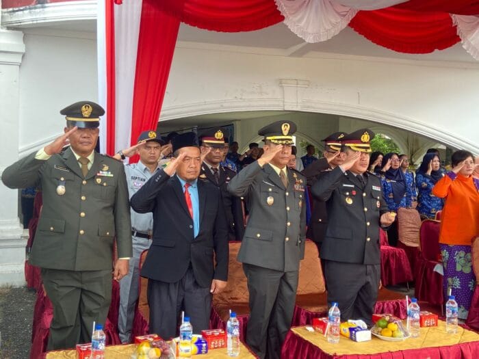 Kapolres Labusel AKBP Aditya Sembiring Hadiri Upacara Harkitnas Ke-117