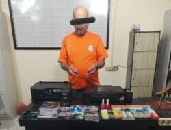 Pendi Kacang Pelaku Pencurian di Toko Fotocopy Ditangkap Polsek Berastagi di Simalungun