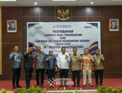 Bupati Batu Bara Terima Laporan Hasil Pemeriksaan LKPD TA 2024