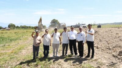 Wabup Samosir Memonitor Pembukaan Jalan Pangururan Bypass