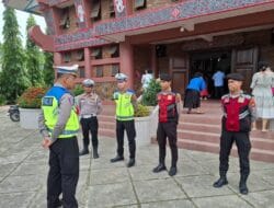Polres Tapteng Kerahkan Ratusan Personel Amankan Ibadah