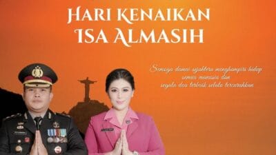 Kapolres Labusel Sampaikan Ucapan Selamat Hari Kenaikan Isa Almasih