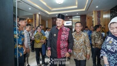 Bupati Batu Bara Terima Hasil Laporan Keuangan Pemerintah Daerah