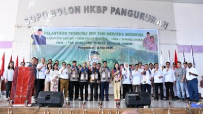 DPD TMI Dilantik, Wakil Bupati Samosir Minta Pengurus Baru Perjuangkan Kesejahteraan Petani