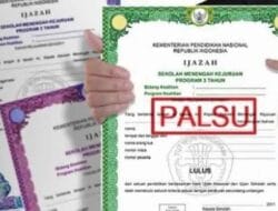 Ijazah Kepala Dusun Sikkam Desa Ujung Gading Kecamatan Sungai Kanan Diduga Aspal