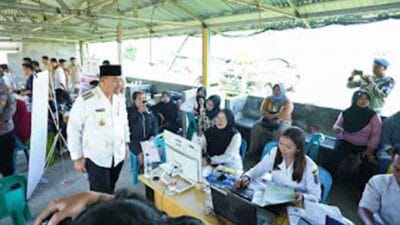 Layani Masyarakat Batu Bara, Bahagia-Saza Tinjau Program Berlayar