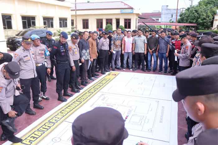 Polres Langsa Kerahkan 153 Personel Amankan Pelantikan Wali Kota dan Wakil