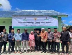 Warga Sungai Nanam Dapat Rumah Layak Huni Baznas Provinsi