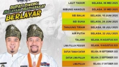 Kadis Bapenda Batu Bara Mei Linda Kunjungi Kecamatan Sei Suka