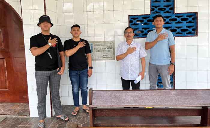 Bakti Religi Direktorat Intelkam Polda Sumut Berlanjut ke Sejumlah Gereja