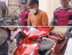 Hitungan Jam, Polsek Kota Pinang Amankan Pelaku Curanmor