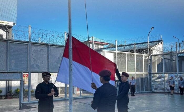 Rutan Kabanjahe Gelar Upacara Hari Lahir Pancasila