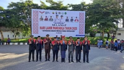 Polres Tanah Karo dan Pemkab Gelar Upacara Hari Lahir Pancasila 2025