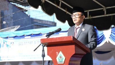 Wabup Samosir Inspektur Upacara Peringatan Hari Lahir Pancasila