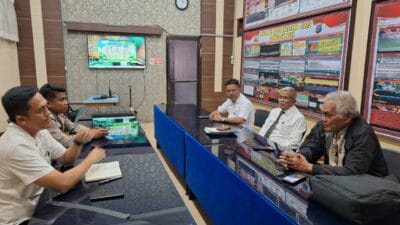 Polres Samosir Terima Audiensi Tokoh Pemerhati Lingkungan