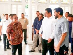 Gubsu dan Bupati Tapteng Temui Gubernur Aceh Terkait Empat Pulau Masuk Wilayah Tapteng