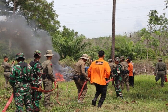 Brimob Polda Sumut Jadi Tuan Rumah Latihan Gabungan Penanggulangan Bencana Alam