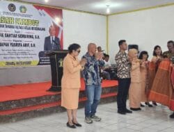 Karutan Kabanjahe Ikuti Acara Pisah Sambut di Rutan Sidikalang