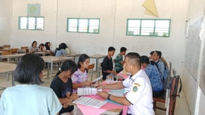 SPMB SMKN 1 Lumut Tapteng Berlangsung Lancar
