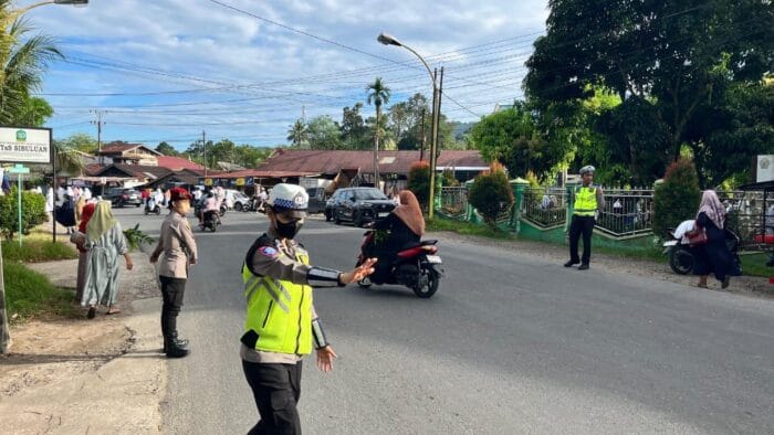 Polres Tapteng Amankan Salat Iduladha 1446 Hijriah