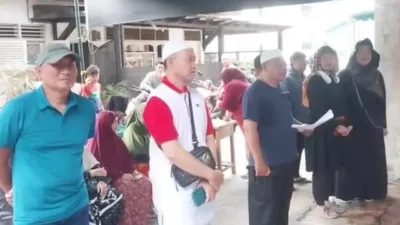 Drs Amiruddin Sirait Kadiv Sosial STM Nasional Wartawan Ikut Kurban Iduladha 1446 H
