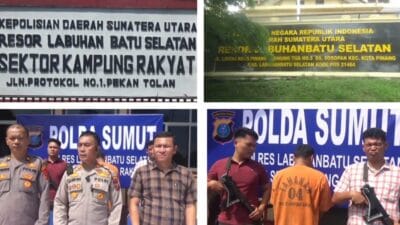 Polsek Kampung Rakyat dan Polres Labusel Berhasil Bekuk Pelaku Pembunuhan